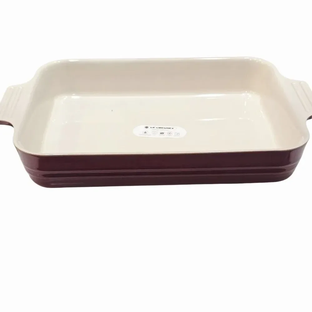 Le Creuset 32cm Ceramic Rectangular Baking Dish- Fig